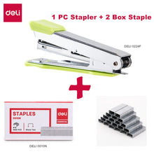 Load image into Gallery viewer, DELI Stapler NO.10 Metal durable fashion color stapler 0224F shool stationery office supply staples office accessories