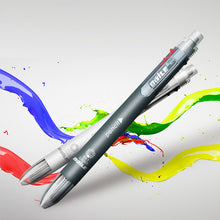 Load image into Gallery viewer, 6 in 1 Multicolor Ballpoint Pen Include 5 Colors Ball Pen 1 Automatic Pencil Top Eraser for Marking Writing Office School Supply