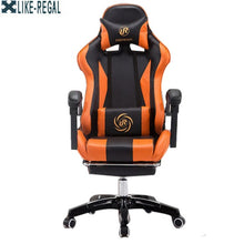 Load image into Gallery viewer, LIKE REGAL Multifunctional Fashion  Household Reclining Office Chair With Footrest Racing Seat