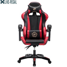 Load image into Gallery viewer, LIKE REGAL Multifunctional Fashion  Household Reclining Office Chair With Footrest Racing Seat