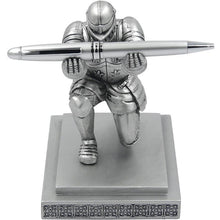 Load image into Gallery viewer, Knight Pen Holder Executive Soldier Figurine Pencil Stand for Office Accessories Pen Stand Desk Organizer Pencil Holder