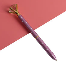 Load image into Gallery viewer, 3PCS Office Ballpoint Pen Big Diamond Metal Ball Pen With Large Diamond Stationery Magical Pen Fashion School Office Supplies