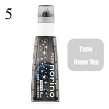 Load image into Gallery viewer, 6mm*8m Cute Transparent Dot Glue Tape Decorative Double Sided Tape For Kids Scrapbooking Photo Albums School Office Supplies