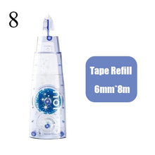 Load image into Gallery viewer, 6mm*8m Cute Transparent Dot Glue Tape Decorative Double Sided Tape For Kids Scrapbooking Photo Albums School Office Supplies