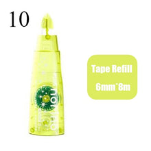 Load image into Gallery viewer, 6mm*8m Cute Transparent Dot Glue Tape Decorative Double Sided Tape For Kids Scrapbooking Photo Albums School Office Supplies
