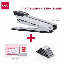 Load image into Gallery viewer, DELI 0224N Stapler NO.10 Metal Stapler stationery office supply staples office accessories
