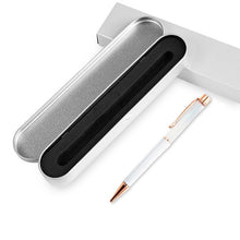 Load image into Gallery viewer, Personalized Pen Writing Metal Ballpoint Pen Customized Logo Pens Engrave Logo Company Name School Office Supplies Accessories