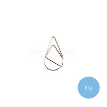 Load image into Gallery viewer, 10 Pcs/lot Cute Kawaa Korean Metal Paper Clip Gold Silver Black Color Bookmark Stationery Office Accessory School Supply