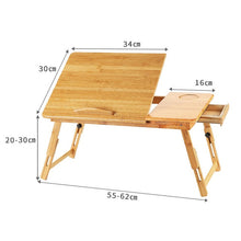 Load image into Gallery viewer, Actionclub Adjustable Computer Stand Laptop Desk Notebook Desk Laptop Table For Bed Sofa Bed Tray Picnic Table Studying Table