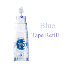Load image into Gallery viewer, 6mmx 8m Double Sided Adhesive Paper Tape and Tape Refills for Scrapbooking Deco Office School Supplies Stationery