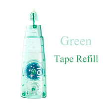 Load image into Gallery viewer, 6mmx 8m Double Sided Adhesive Paper Tape and Tape Refills for Scrapbooking Deco Office School Supplies Stationery