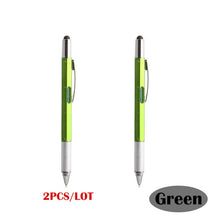 Load image into Gallery viewer, 2/11/15/pcs 7colors novel Multifunctional Screwdriver Ballpoint Pen Touch Screen Gift Tool School office supplie stationery pens