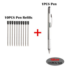 Load image into Gallery viewer, 2/11/15/pcs 7colors novel Multifunctional Screwdriver Ballpoint Pen Touch Screen Gift Tool School office supplie stationery pens