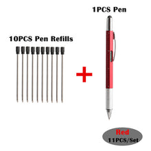 Load image into Gallery viewer, 2/11/15/pcs 7colors novel Multifunctional Screwdriver Ballpoint Pen Touch Screen Gift Tool School office supplie stationery pens