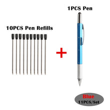 Load image into Gallery viewer, 2/11/15/pcs 7colors novel Multifunctional Screwdriver Ballpoint Pen Touch Screen Gift Tool School office supplie stationery pens