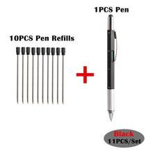 Load image into Gallery viewer, 2/11/15/pcs 7colors novel Multifunctional Screwdriver Ballpoint Pen Touch Screen Gift Tool School office supplie stationery pens