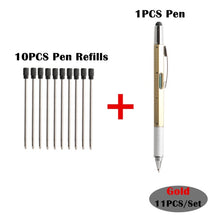 Load image into Gallery viewer, 2/11/15/pcs 7colors novel Multifunctional Screwdriver Ballpoint Pen Touch Screen Gift Tool School office supplie stationery pens