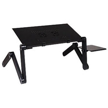 Load image into Gallery viewer, New Aluminum Alloy Adjustable Laptop Table Portable Folding Computer Desk Notebook Desktop Stand Computer Table For Sofa Bed