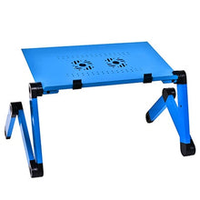 Load image into Gallery viewer, New Aluminum Alloy Adjustable Laptop Table Portable Folding Computer Desk Notebook Desktop Stand Computer Table For Sofa Bed