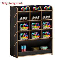 Load image into Gallery viewer, Multi-function Wooden Desktop Pen Holder Office School Storage Case Desk Pen Pencil Organizer