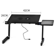 Load image into Gallery viewer, Fashion Portable Folding Laptop Table Iron USA Russia China Stock Sofa Bed Office Laptop Stand Desk Computer Notebook Bed Table