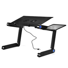 Load image into Gallery viewer, Fashion Portable Folding Laptop Table Iron USA Russia China Stock Sofa Bed Office Laptop Stand Desk Computer Notebook Bed Table