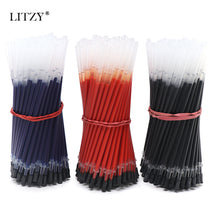 Load image into Gallery viewer, 20Pcs/Set 0.38mm Needle Gel Pen Refill Blue Ink Replacement Accessories Stationery Pen for School Student Supplies Writing Tool