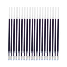 Load image into Gallery viewer, 20Pcs/Set 0.38mm Needle Gel Pen Refill Blue Ink Replacement Accessories Stationery Pen for School Student Supplies Writing Tool